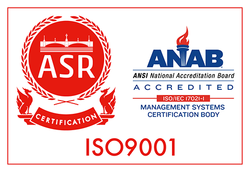 ASR ANAB ISO9001