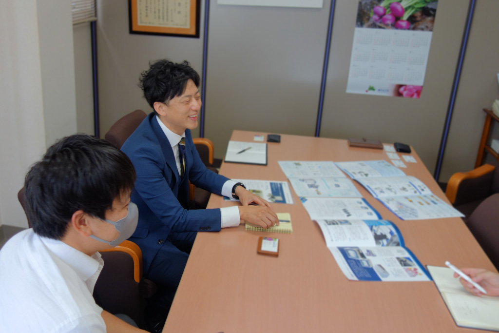 お客様との商談